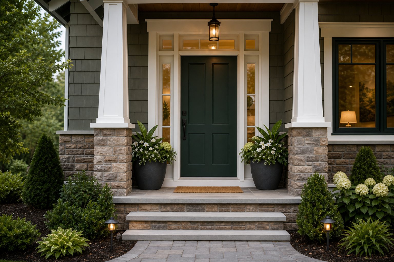 Finished front entry project