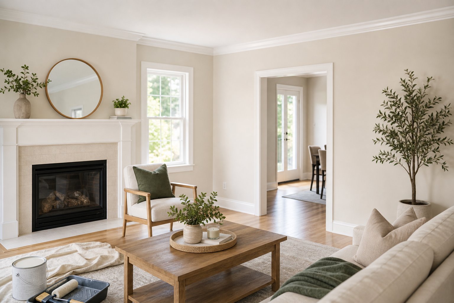 Interior painting project