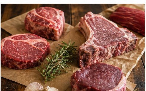 Ribeye steak cuts
