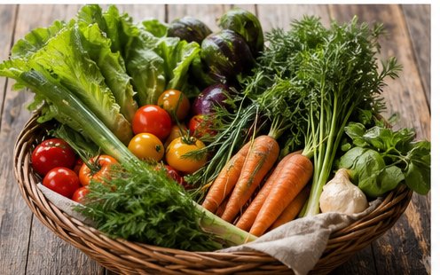 Fresh vegetables