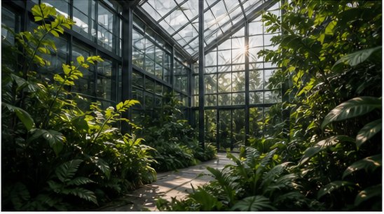 Sustainable greenhouse facility
