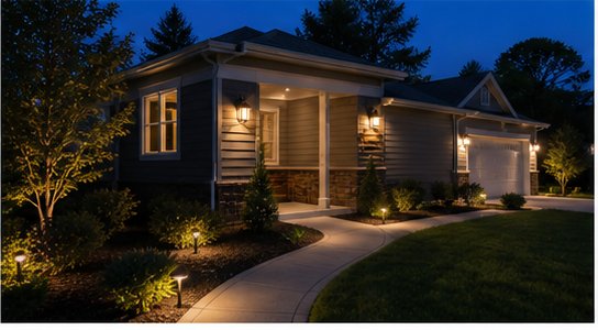 Outdoor home lighting
