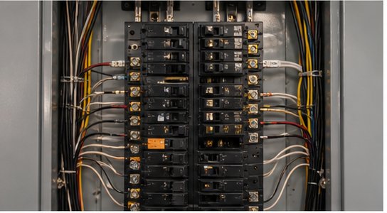 Electrical panel wiring