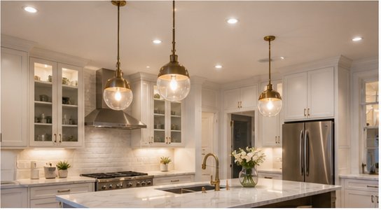Residential lighting installation